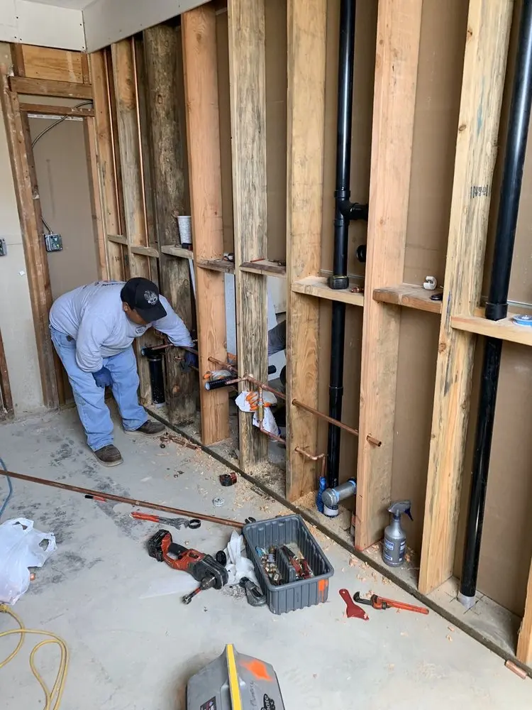 Commercial rough-in plumbing for Gas Line Repair in University of California-Davis